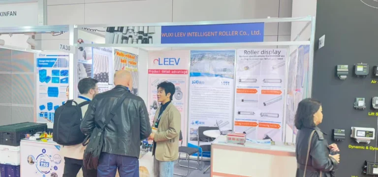 Conveyor roller discussion with customers at LogiMAT 2026 Stuttgart