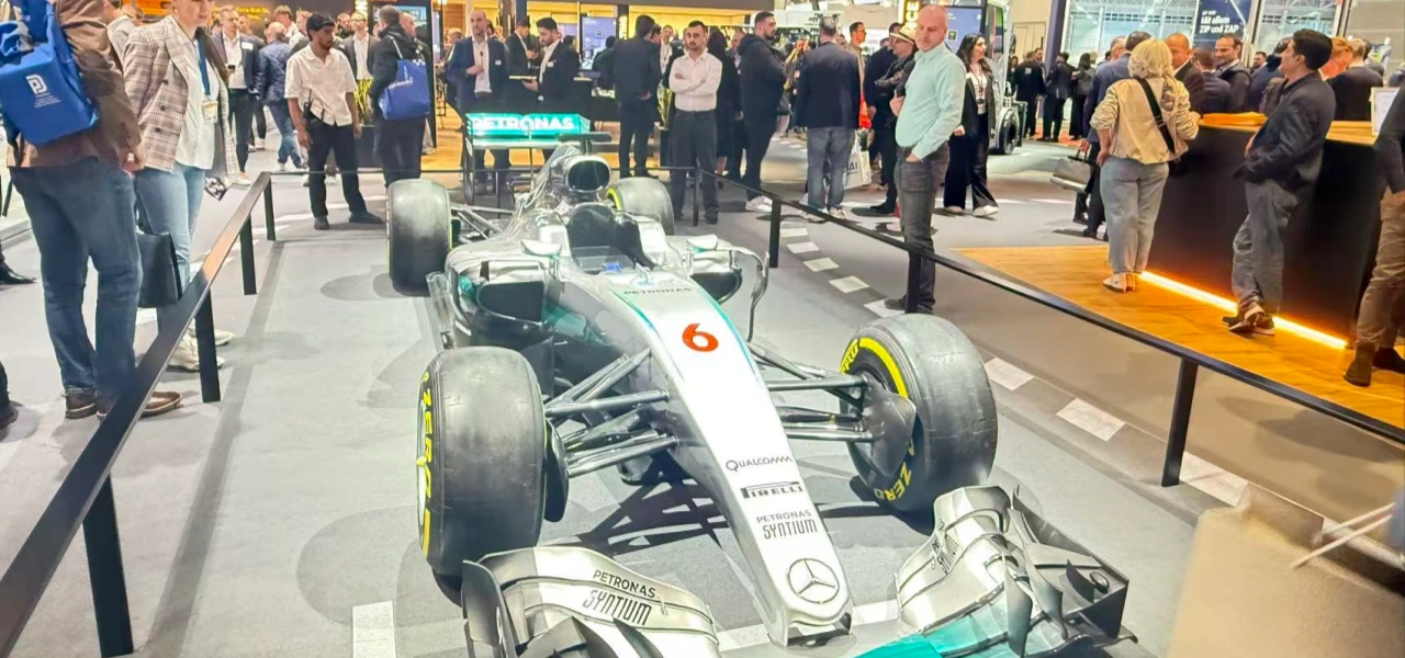 Exhibition scene at LogiMAT 2026 Stuttgart